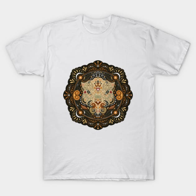 Decorative lion T-Shirt by hdesign66